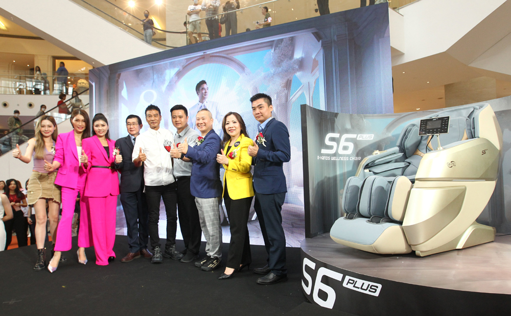 隆柏威年门店重开业 GINTELL S6 Plus八手养身椅新体验
